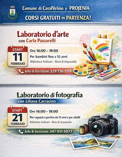 Laboratori d’Arte e Fotografia 02/2026
